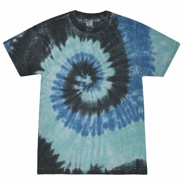 Unisex Festival Tie-Dyed Burnout T-Shirt Thumbnail