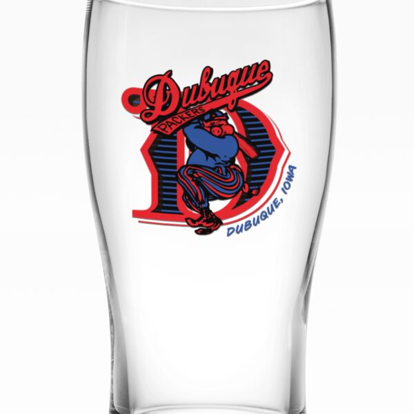 Dubuque Packers Baseball 16oz. Premium Beer Glass Thumbnail