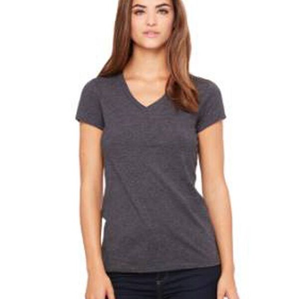 Women's Short Sleeve Jersey V-Neck Tee Thumbnail